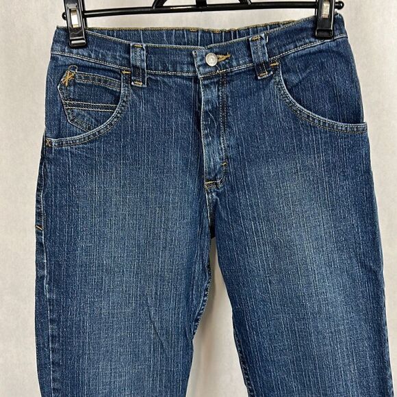 Wrangler Boys Jeans Size 16 Regular Adjustable Waist - Picture 2 of 7